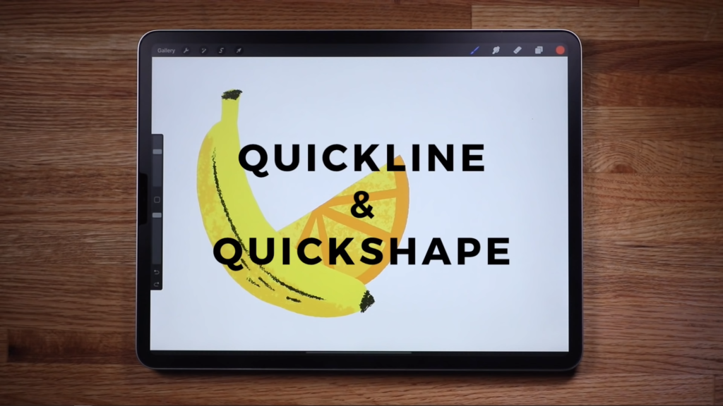 QuickShape — Procreate Handbook