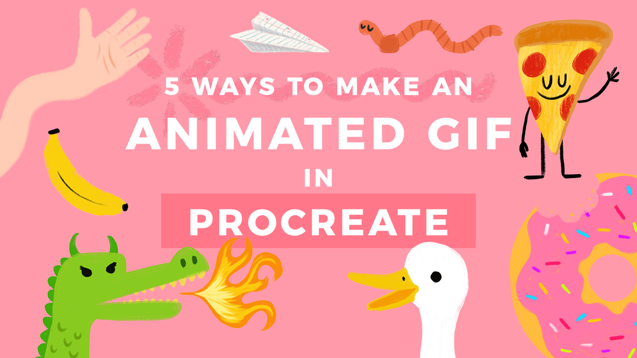 5 Ways To Make An Animated Gif In Procreate Bardot Brush