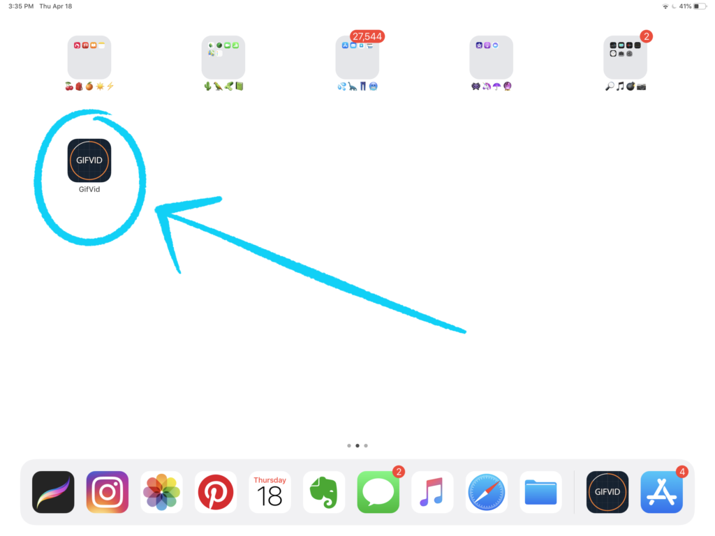 GIFS PERSONALIZADOS EN INSTAGRAM CON PROCREATE, Policanal