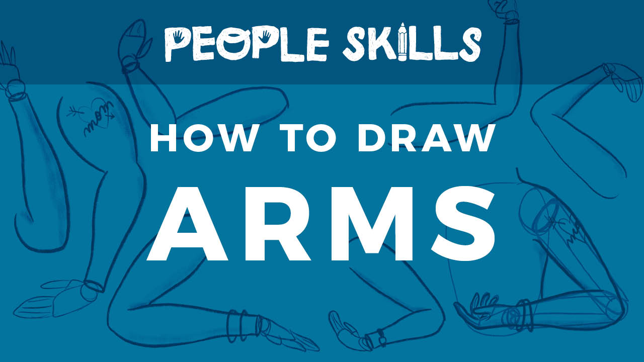 Day 17 // How to Draw Arms • Bardot Brush