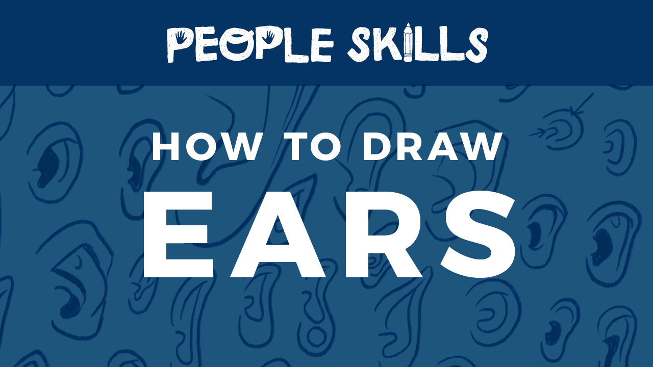 how to draw an ear