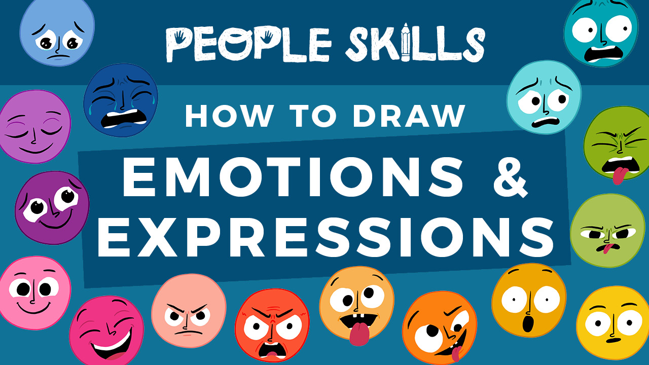 How to draw easy facial expressions: 15 emotions to add personality to your  note-taking! - Doodle Reads