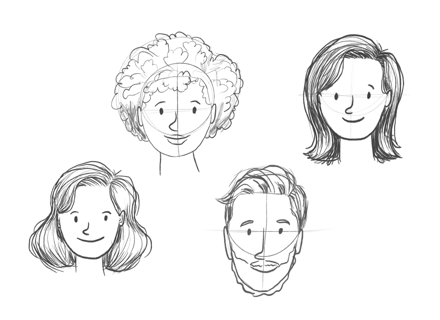 How to Draw Hair