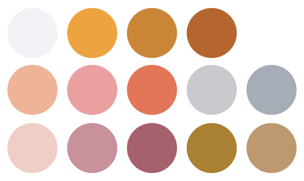 Mauve Chic Procreate Color Palette, Color Swatches, Procreate Palette,  Peach Blush Grey & Mauve 