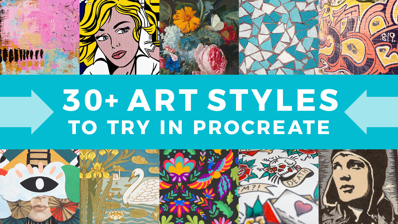 30 Art Styles to Try in Procreate • Bardot Brush