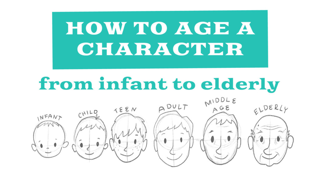 How to Draw a Character at Different Ages • Bardot Brush