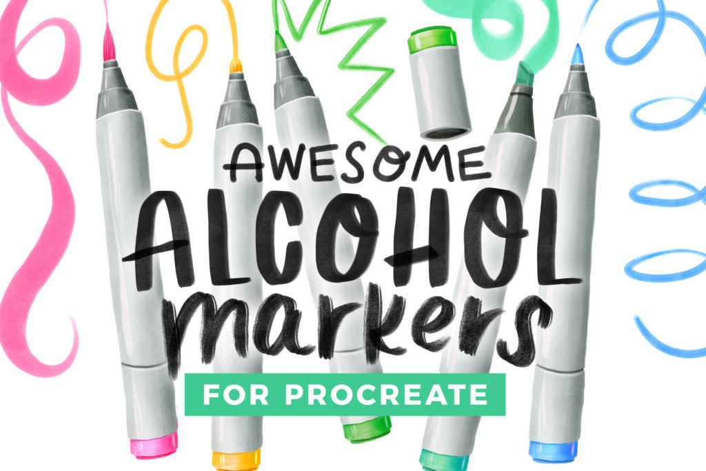 Awesome Alcohol Markers