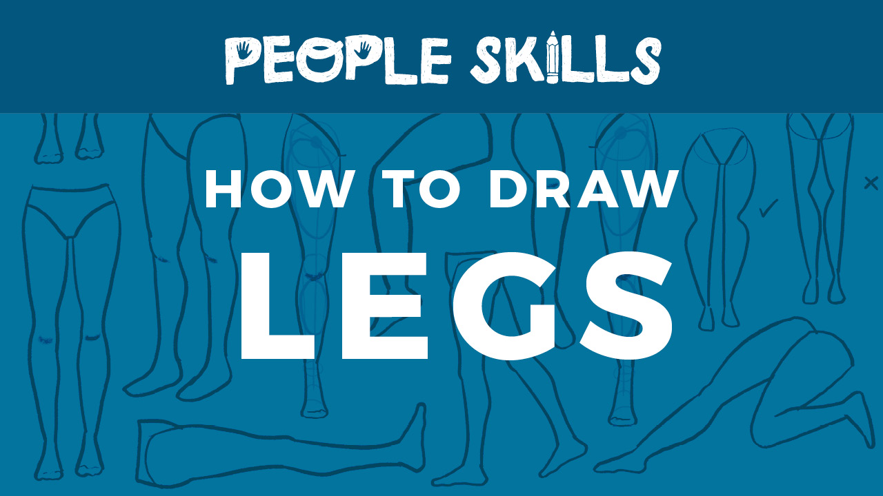 Day 20 // How to Draw Legs • Bardot Brush
