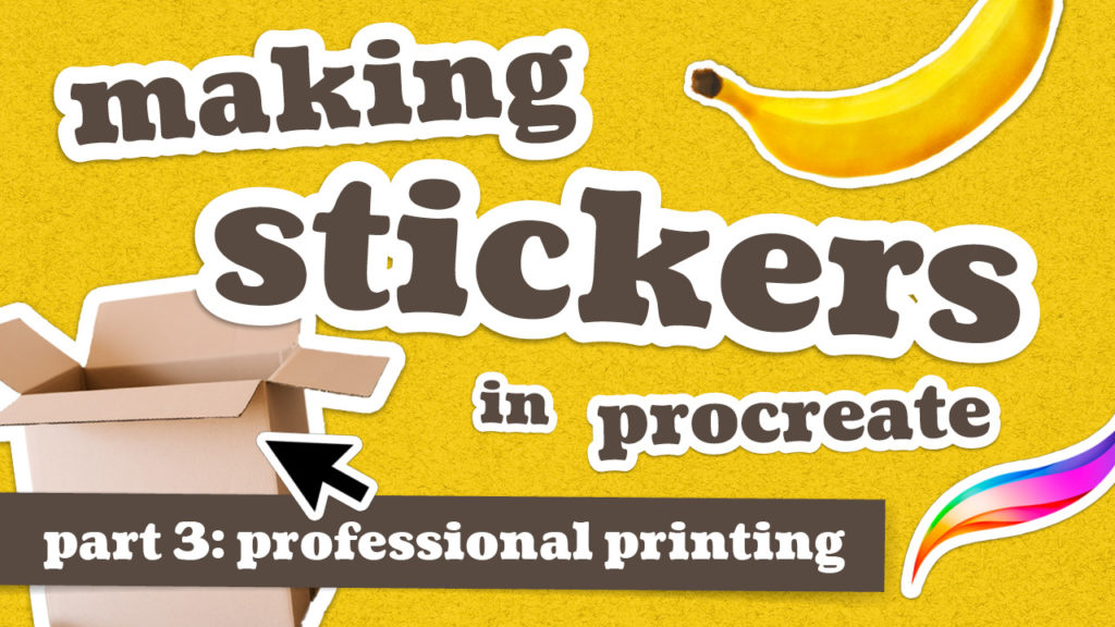 How to Make Stickers with Procreate • Bardot Brush