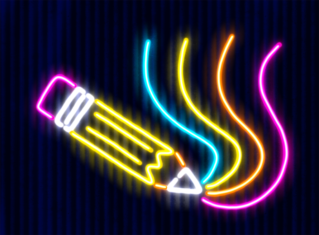 neon picture tutorial