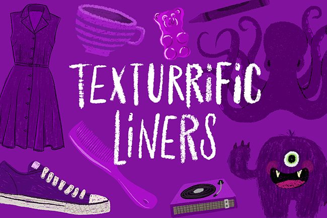 Bardot Brush Texturrific Liners - Brushes for Procreate by Lisa Bardot cover