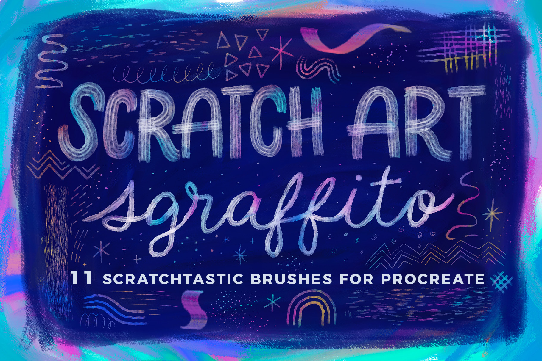 Scratch Art Sgraffito • Bardot Brush