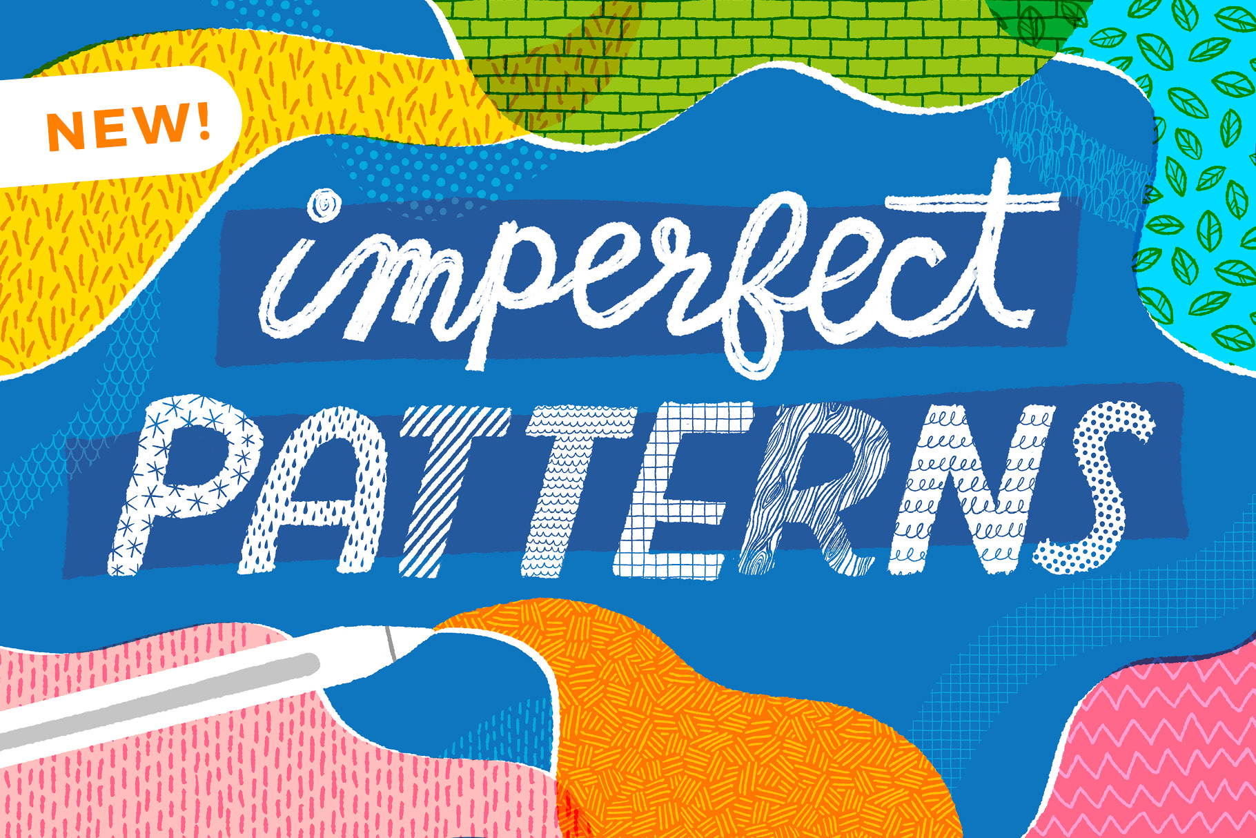 Imperfect Patterns by Bardot Brush - Hand Drawn Pattern Brushes for Procreate 2