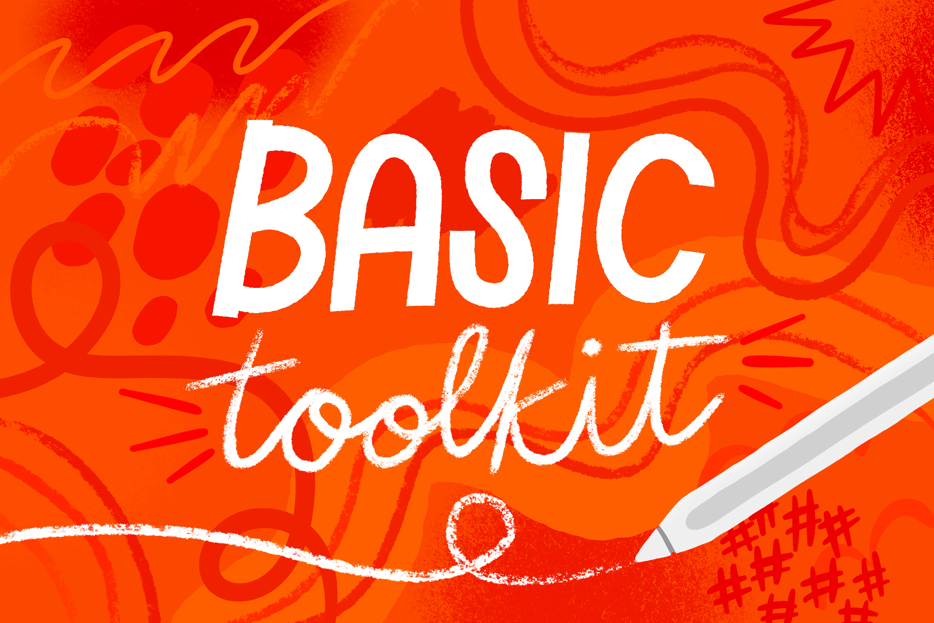 Basic Toolkit Essential brushes for Procreate by Bardot Brush